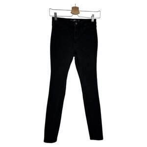 Hollister Black Jeans Size OS 24 x 28 High Rise Super Skinny Basic Stretch